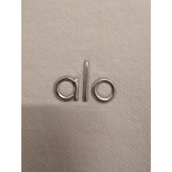 Alo Yoga Accolade Crew Neck Women's Pullover Classic White size M - Picture 6 of 9